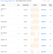 2019年4月91视频网页版磁铁网站优化情况：关键词库稳步上升