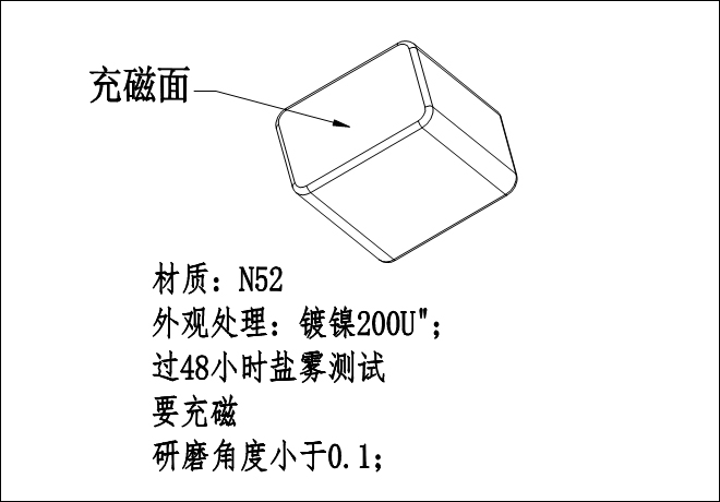 N52块磁铁图纸